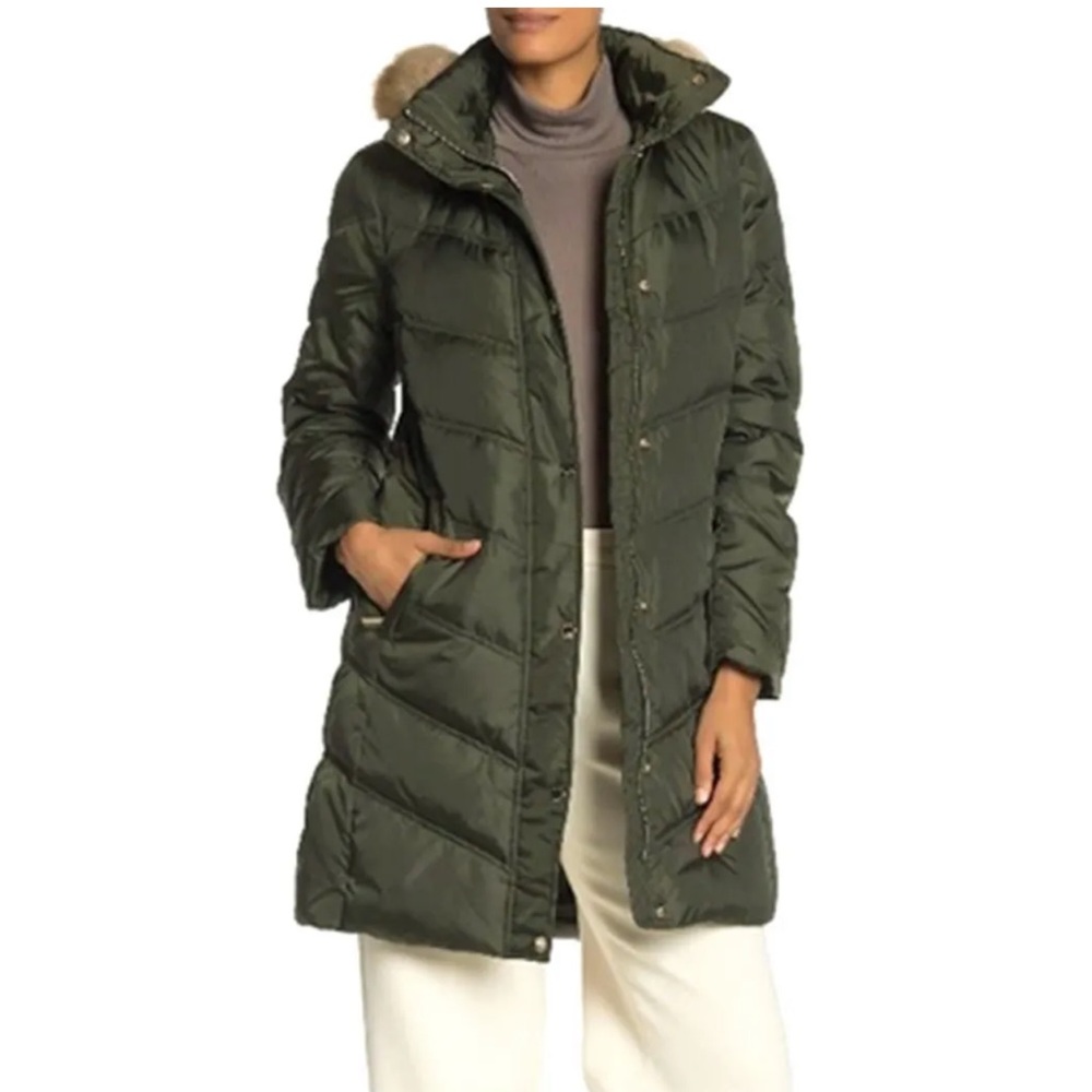 🔥SOLD🔥MICHAEL KORS Hooded Down Puffer Jacket Coat